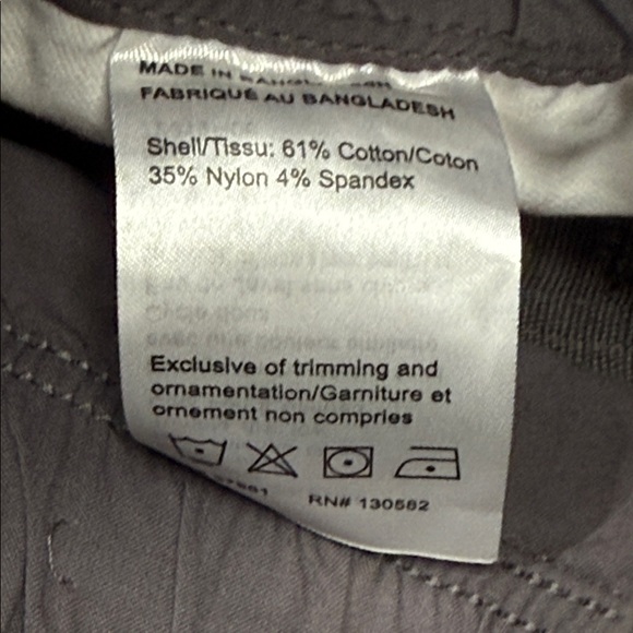 Men's Ripzone Gray Pants - Picture 5 of 5